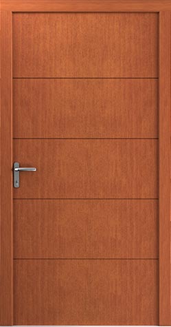 flat panel wooden entrance color option 2