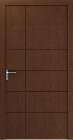 flat panel wooden entrance color option 3