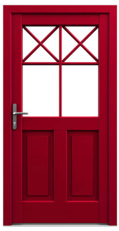 traditional wood entrance door option 1