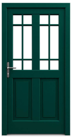 traditional wood entrance door option 2