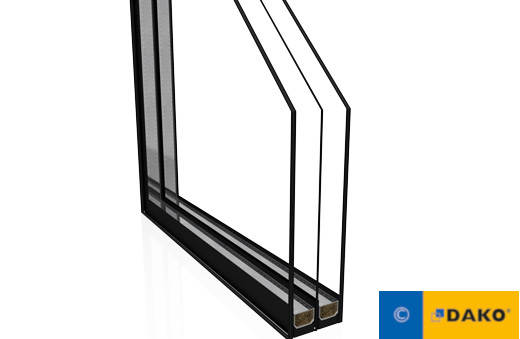 system 70 window glass profile