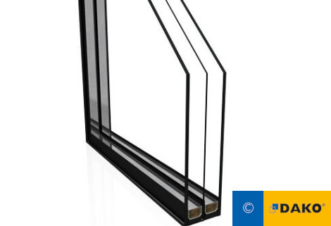pvc windows thermal glass package