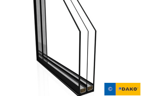 wood window standard glass
